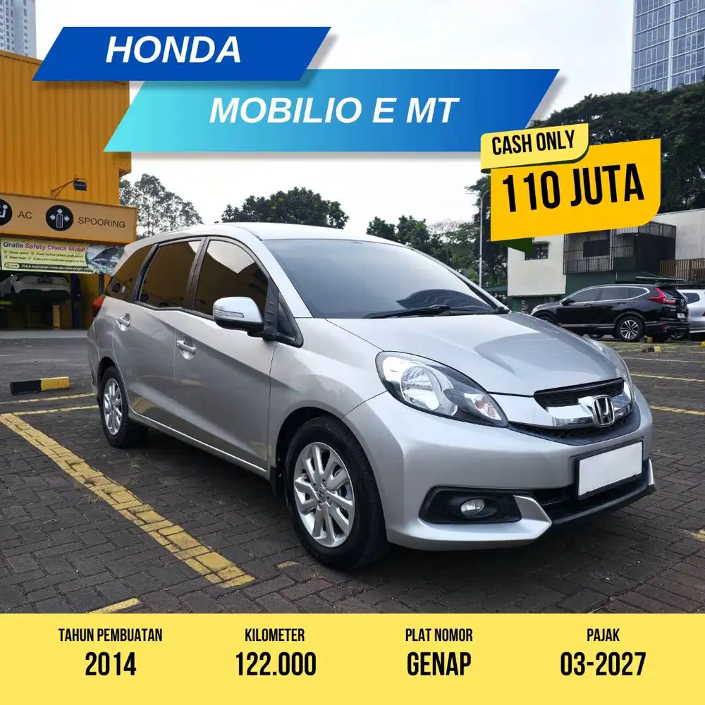 HONDA MOBILIO 1.5 E 2014 MANUAL (CASH ONLY)