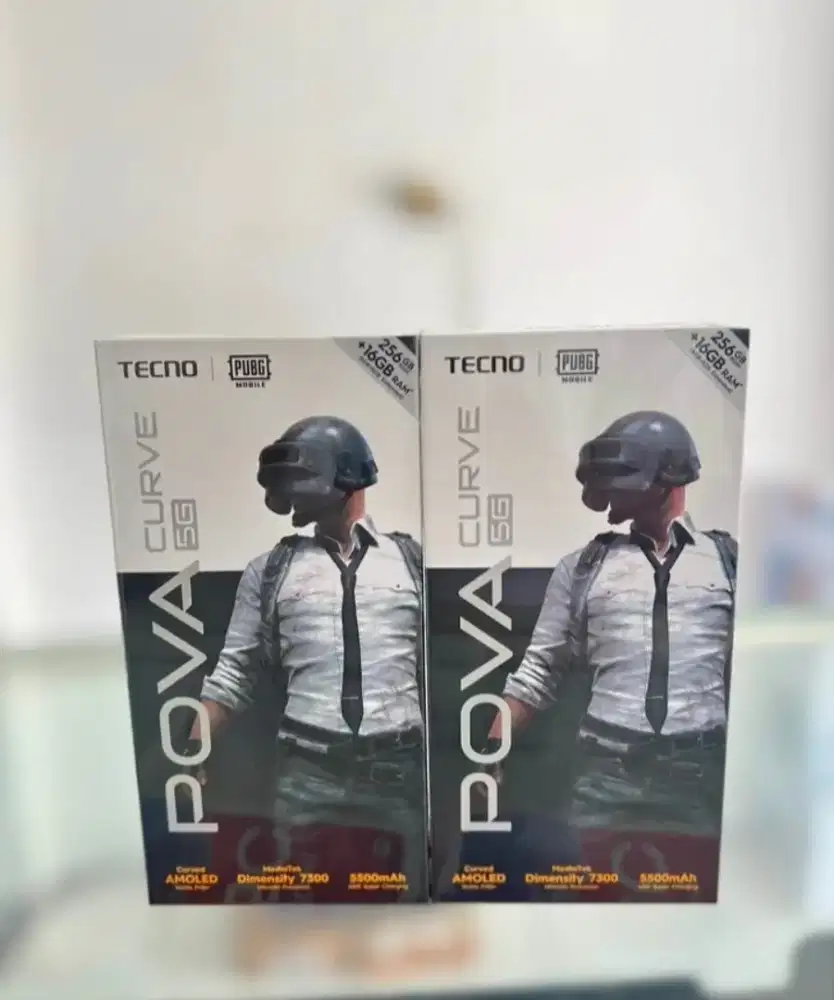 TECNO POVA CURVE 5G 8/256 BARU BNIB