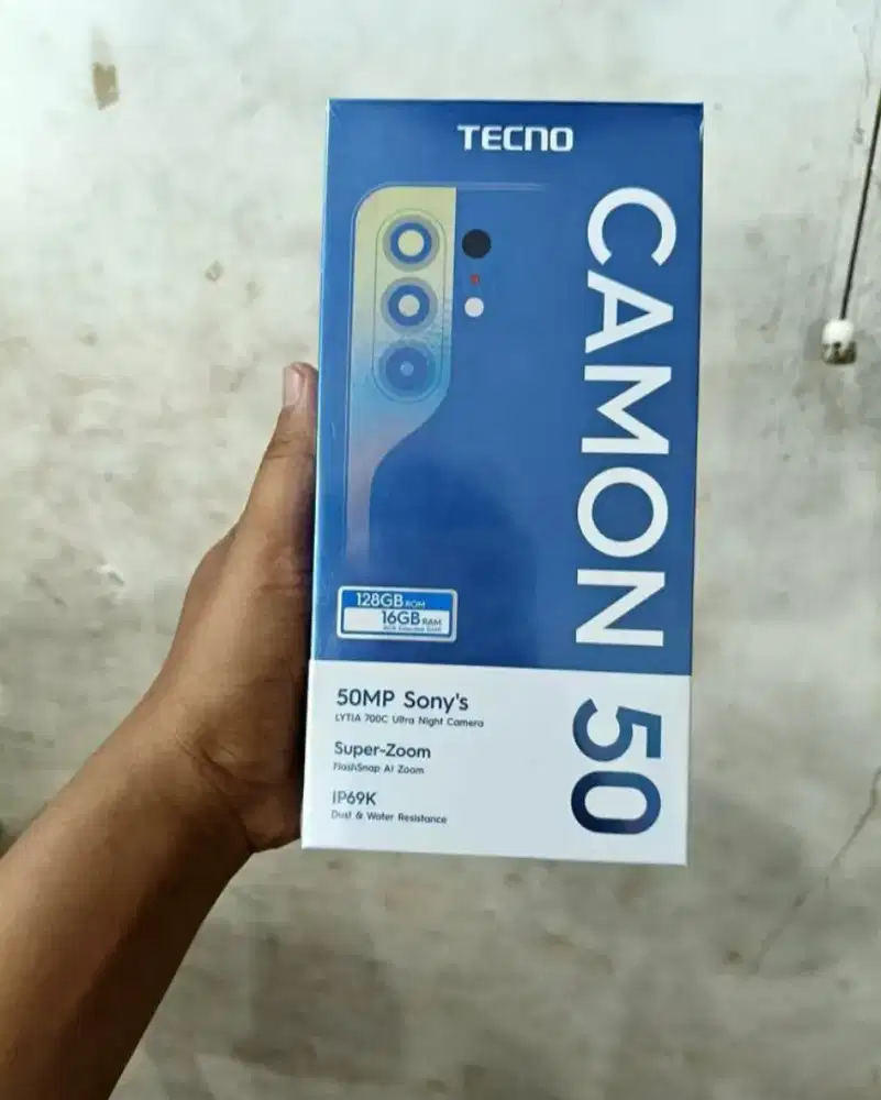 TECNO CAMON 50 8/128 BARU BNIB
