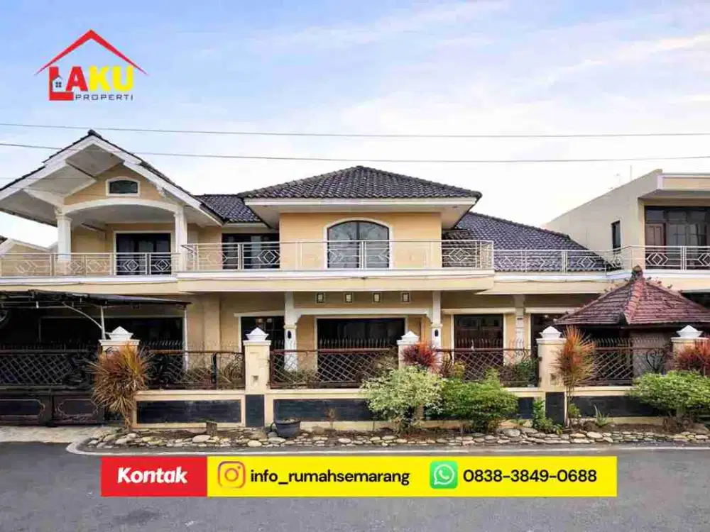 Rumah Mewah, Super Luas, dan Siap Huni Manyaran Semarang Barat