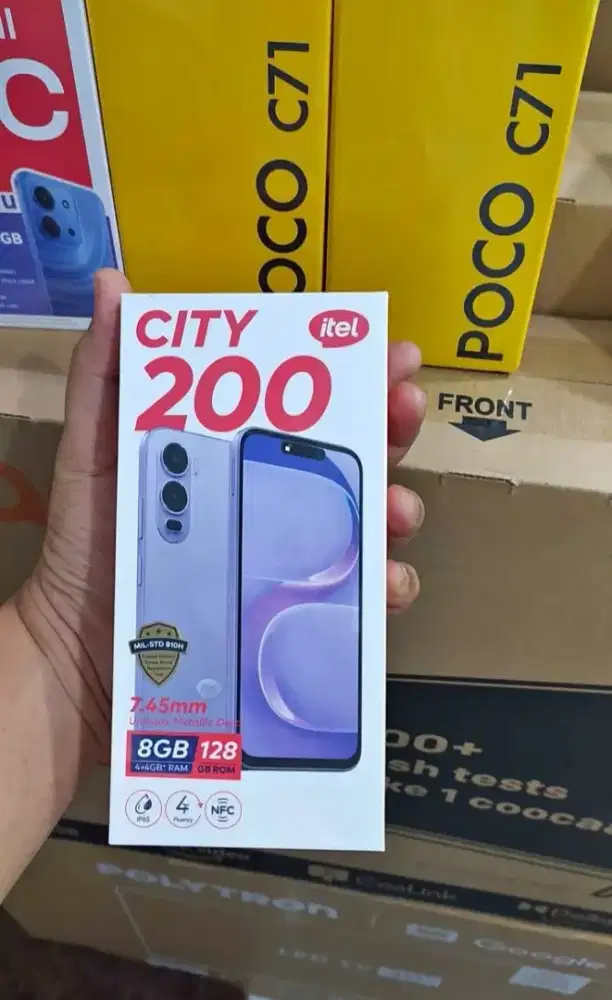 ITEL CITY 200 4/128 BARU BNIB