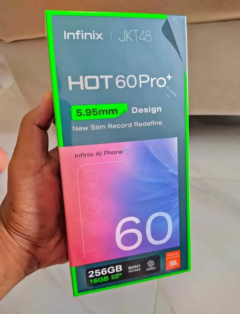 INFINIX HOT 60 PRO+ 8/128 BARU BNIB