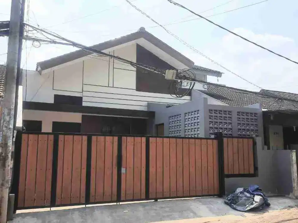 Rumah baru tanah luas murah dan strategis dekat Stasiun Sudimara