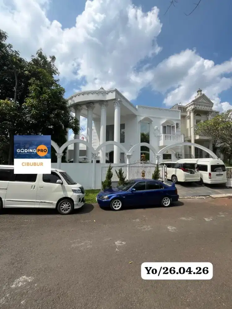 Dijual rumah Luxury private pool, full furnished di citragran cibubur