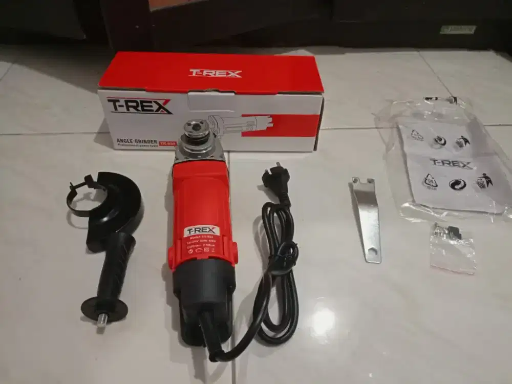 mesin gerinda tangan merk TREX  kondisi mulus banget