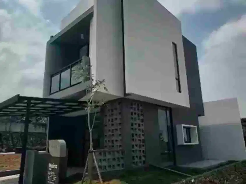 Rumah baru cluster mewah Giantara Serpong City Tangerang ready stock 2 unit hrg 1.9 M bisa KPR