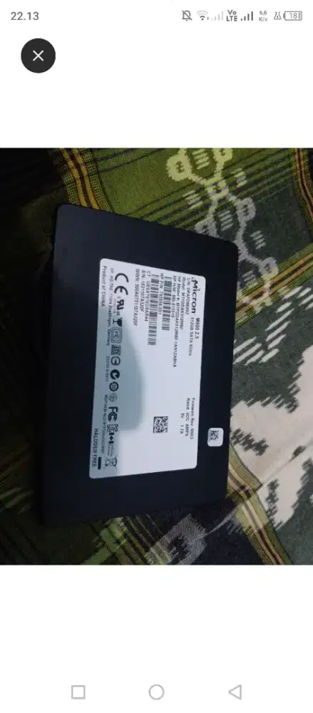 SSD Sata 512 GB