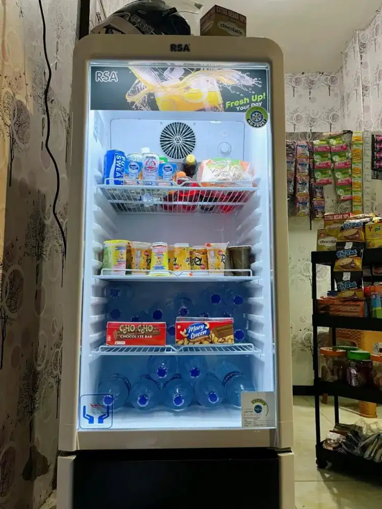 Jual showcase, jual rugi