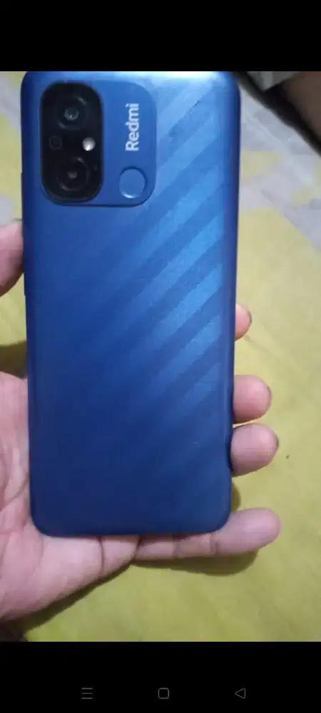 Di jual hp bekas kondisi mulus merk redmi 12 c  ram 72,6GB/128GB