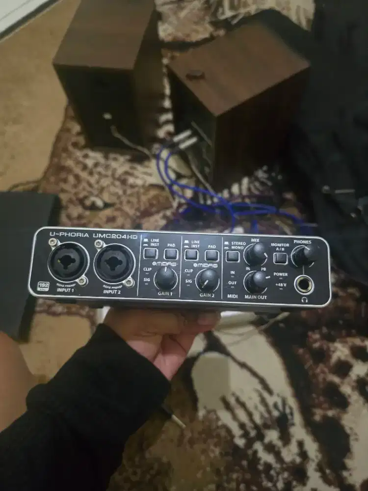 Soundcard Behringer 204 hd