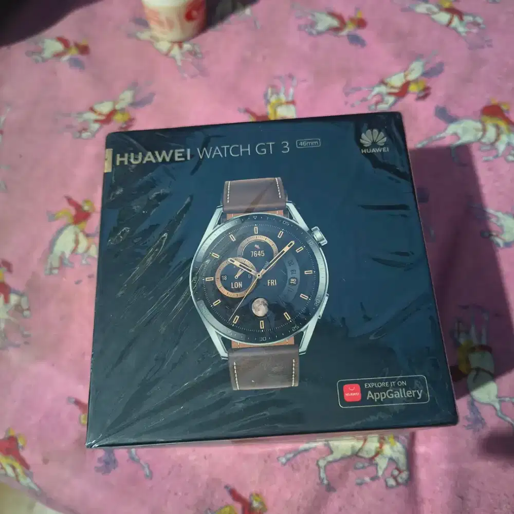 Huawei Watch GT 3 46MM Hitam Unit Resmi