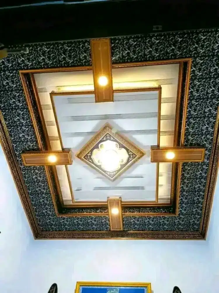 Jual bahan plafon PVC dan trima pemasangan