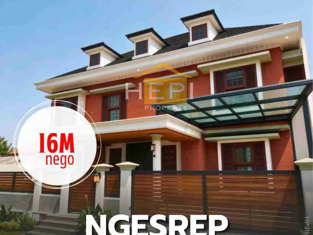 Rumah Super Mewah Full Marmer Full Furnish Nomero Uno di Ngesrep Tembalang