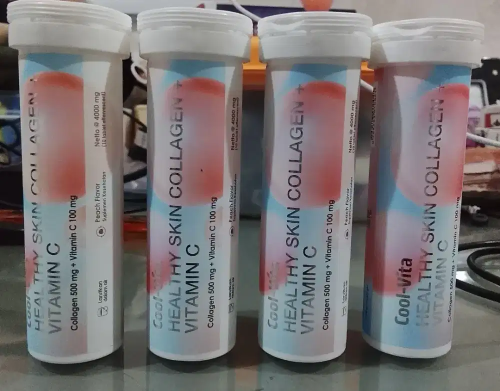 Dijual 4 pcs Cool-Vita Healthy Skin Collagen+ Vitamin C