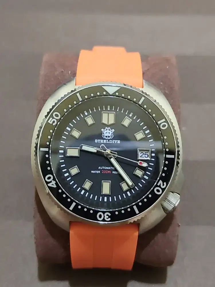 Jam Tangan Steeldive Captain Willard Original na Prospex Spinnaker