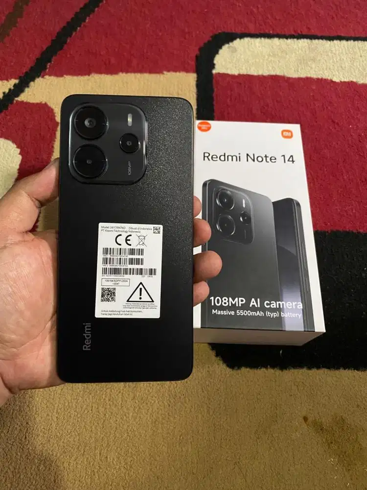 BISMILLAH REDMI NOTE 14 4G 8/128 FULSST MULUS