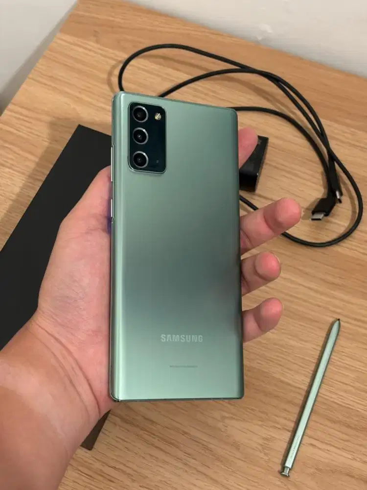 Jual Cepat Samsung Note 20 8/256 Gb Sein Resmi original hijau Nego