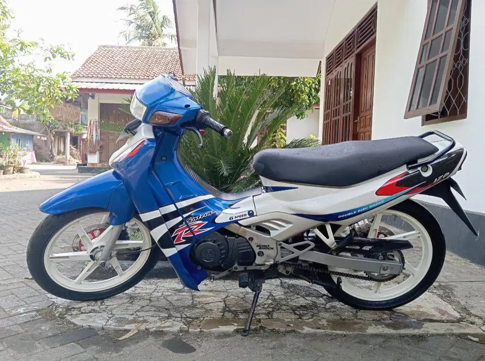 2 Tak Satria R 120 Tahun 2002 Plat Purworejo Jawa Tengah