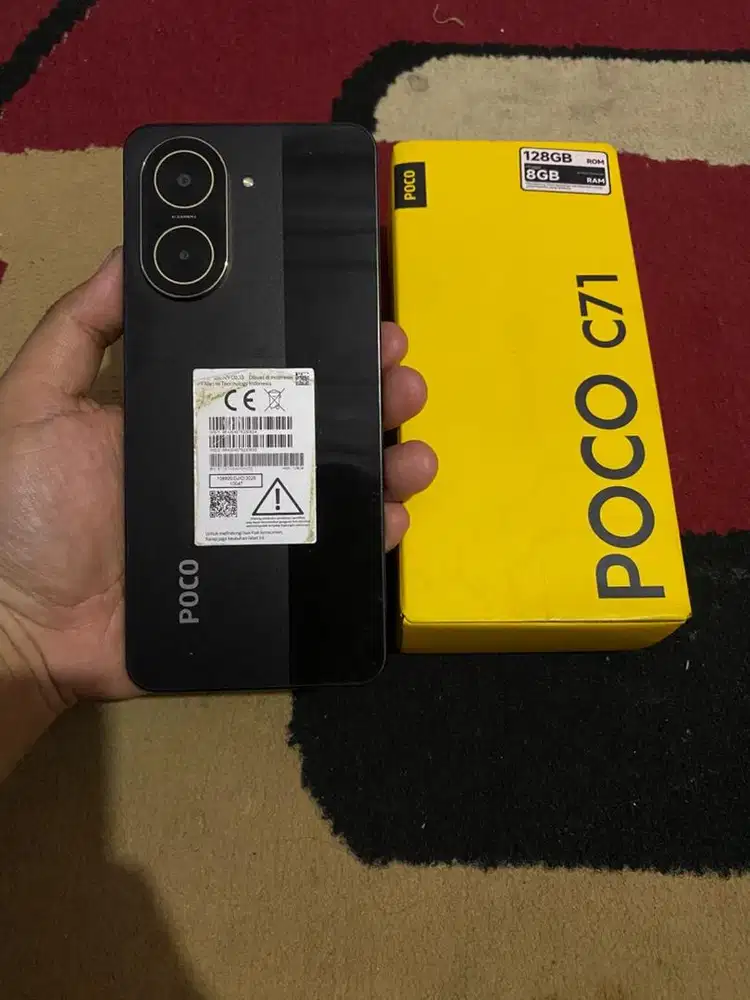 BISMILLAH POCO C71 RAM 4/128 FULSET MULUS