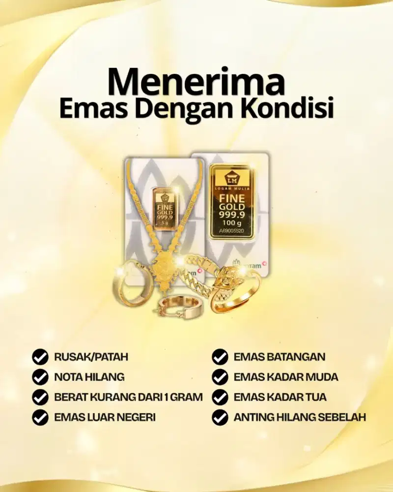 Menerima jual emas