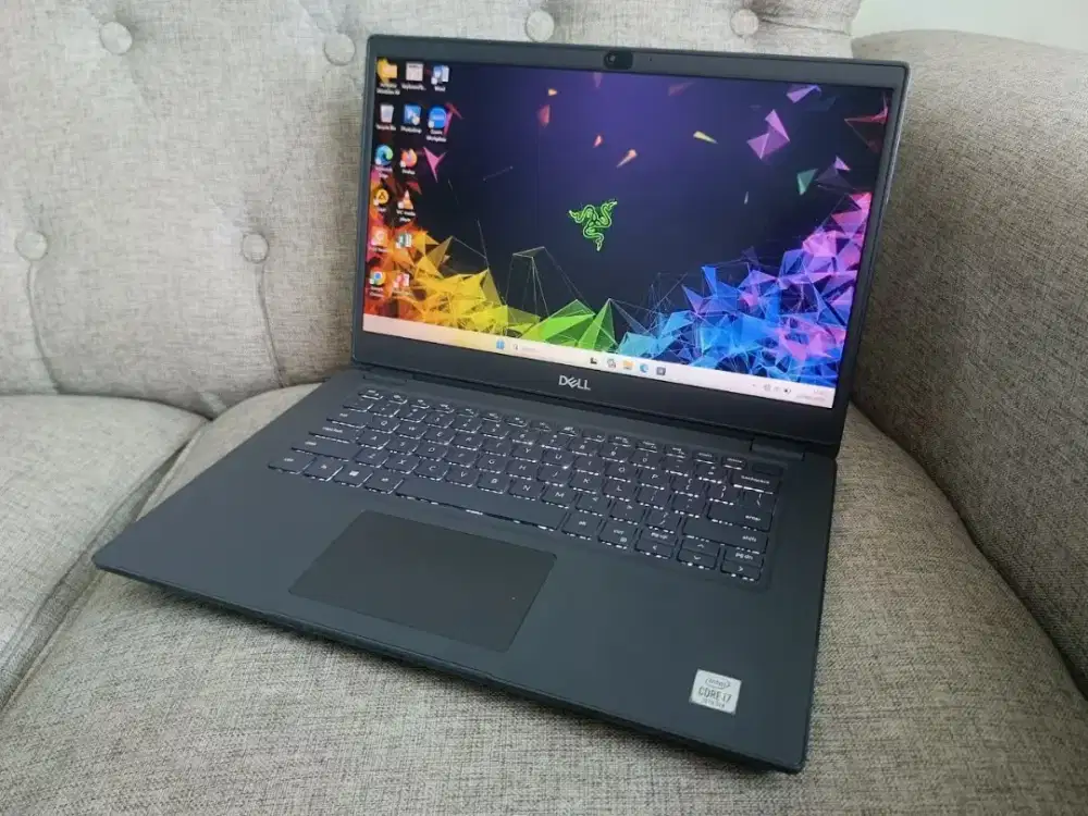 Laptop Dell Core i7 Gen 10 RAM 8GB SSD 256GB