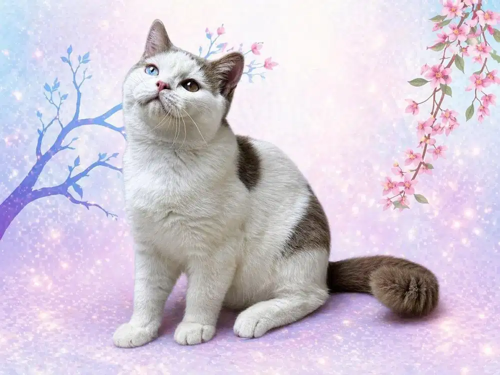 Kucing Bico Lilac ODD EYES Ped WCF