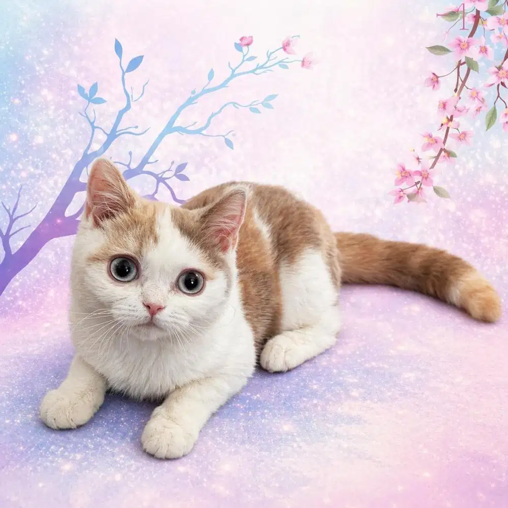 Kucing BSH Betina Calico Blue eyes Ped WCF