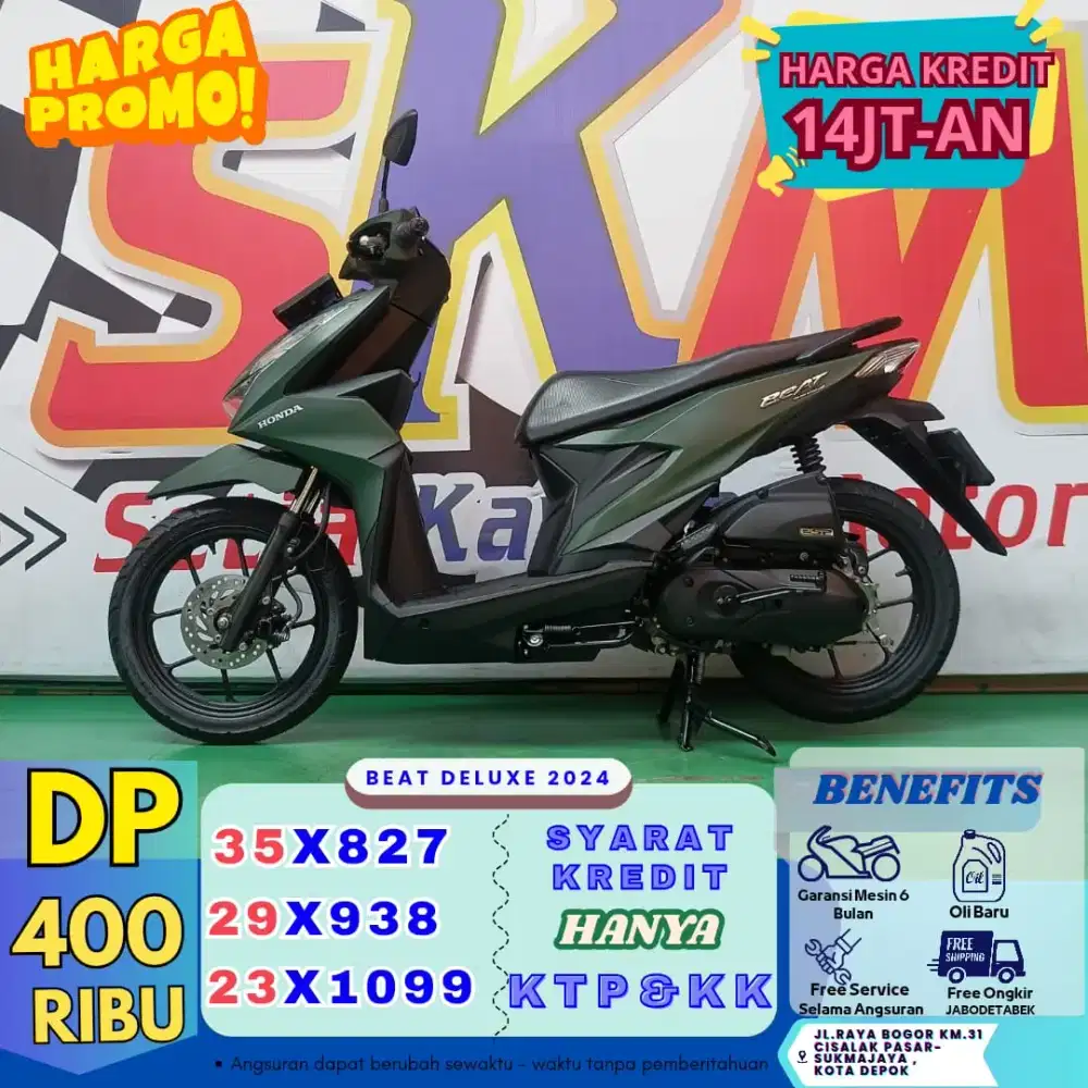 HONDA BEAT 2025 DP500 CASH/CREDIT