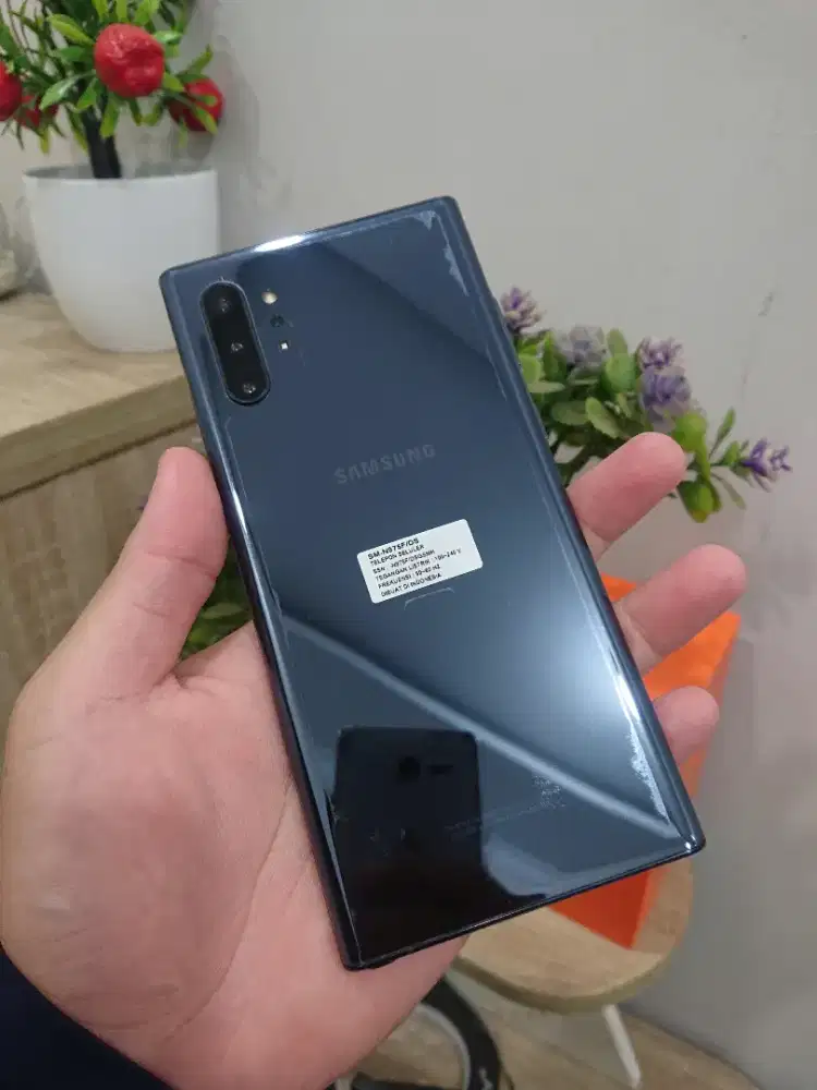 Samsung Note 10 plus 256gb Resmi Sein unit+charger MINUS RINGAN