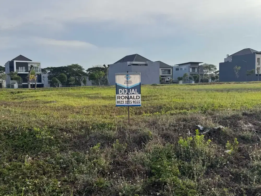 Lahan Siap Bangun Waterfront Citraland CBD