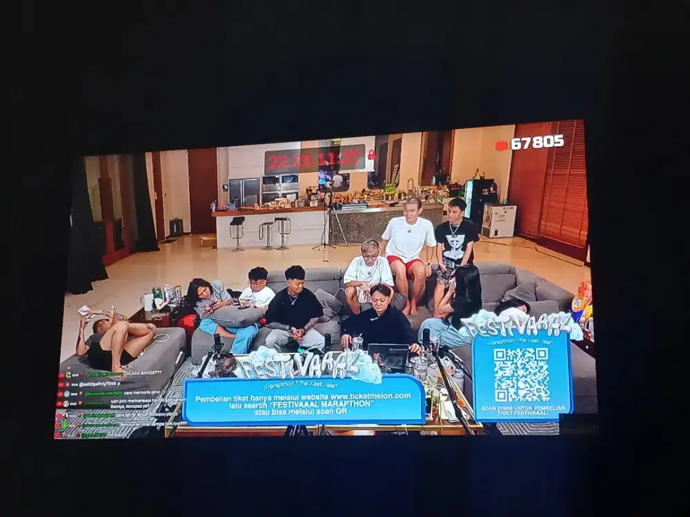 TV LCD Panasonic tipe TH-32F302G ,kondisi nyala no minus + StB