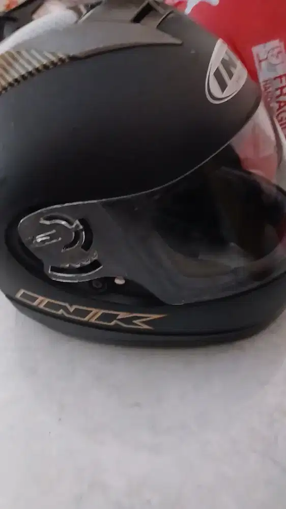 Helm Murah SNI like New 95% Wangi terwat kaca Bening Touring siap