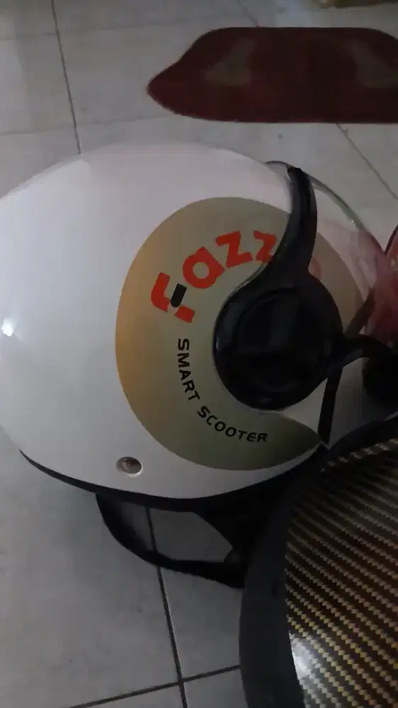 3 Helm Murah sni like New 95% Wangi terwat kaca Bening Touring siap