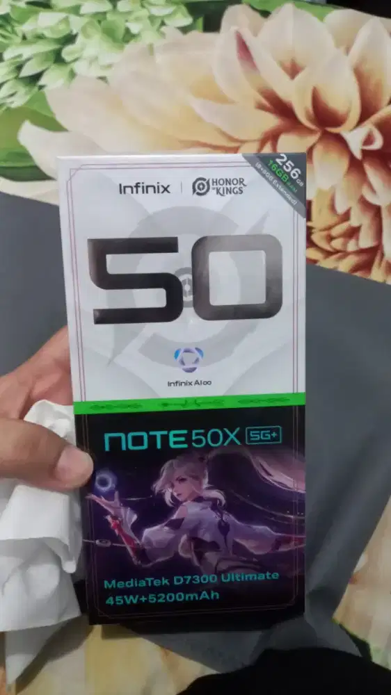 Infinix note50x 5G+ 8+8/256