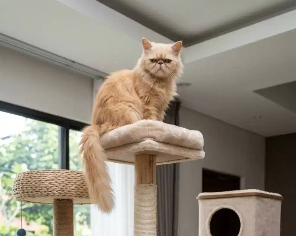 Kucing peaknose longhair betina