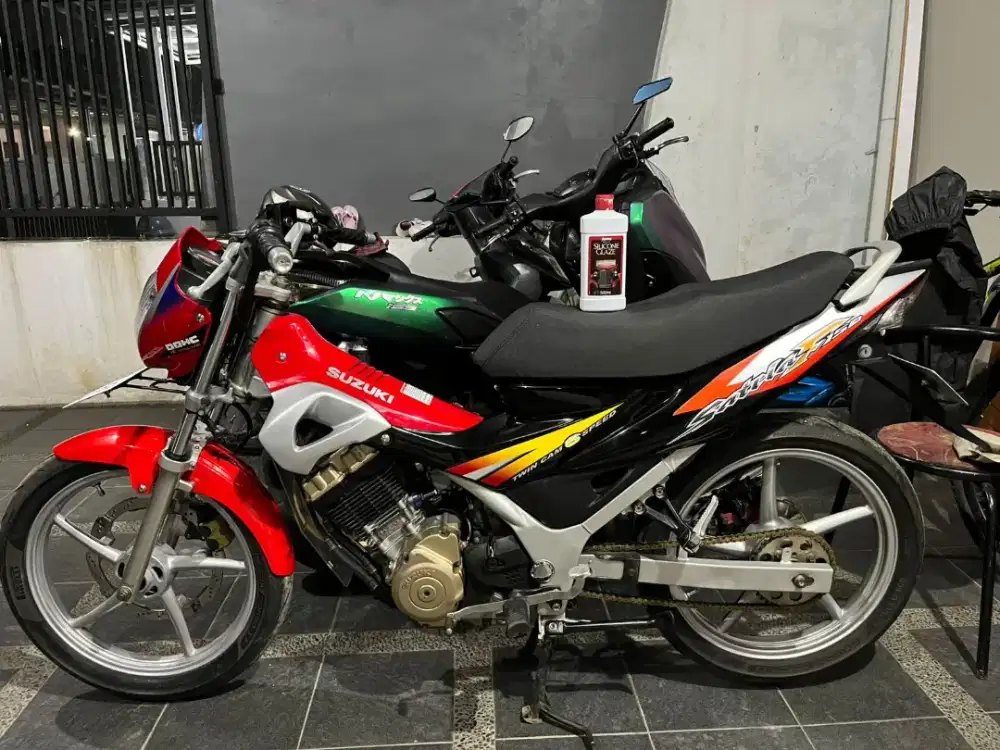 satria fu cbu 2005 RARE ! wetlook and mature