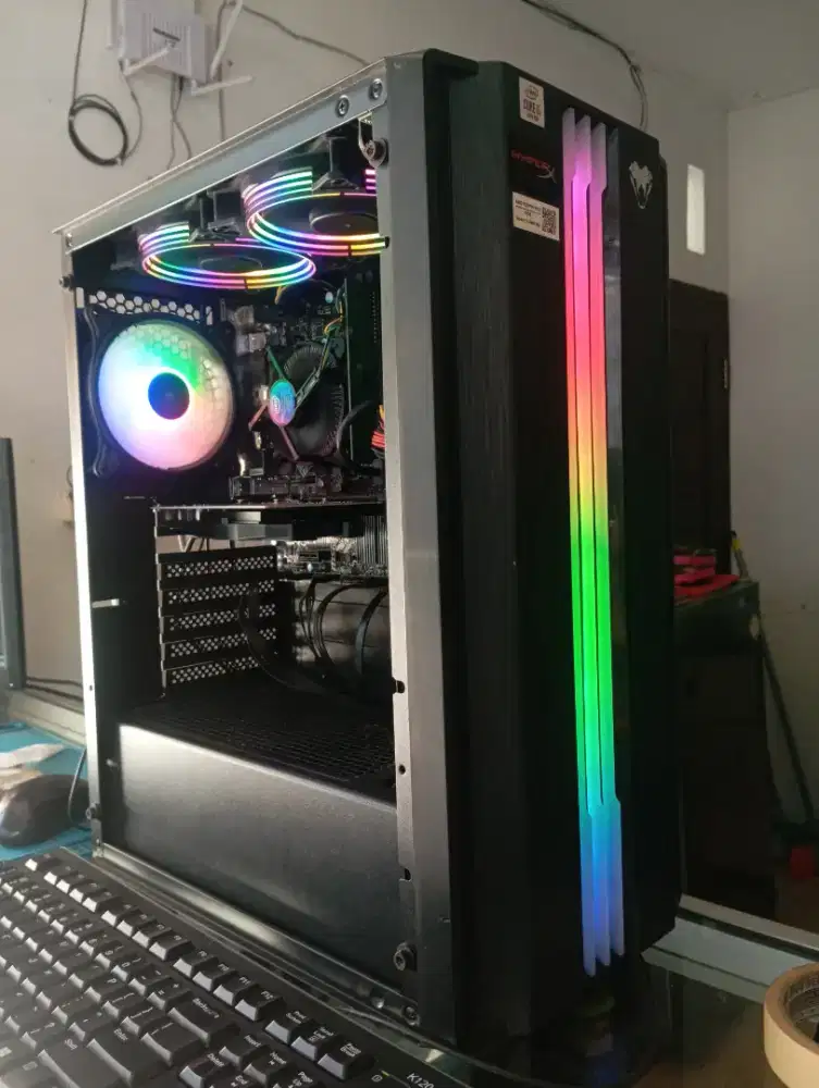 Jual PC Gaming Full Set ( PC+Monitor+ Keyboard + Mouse)