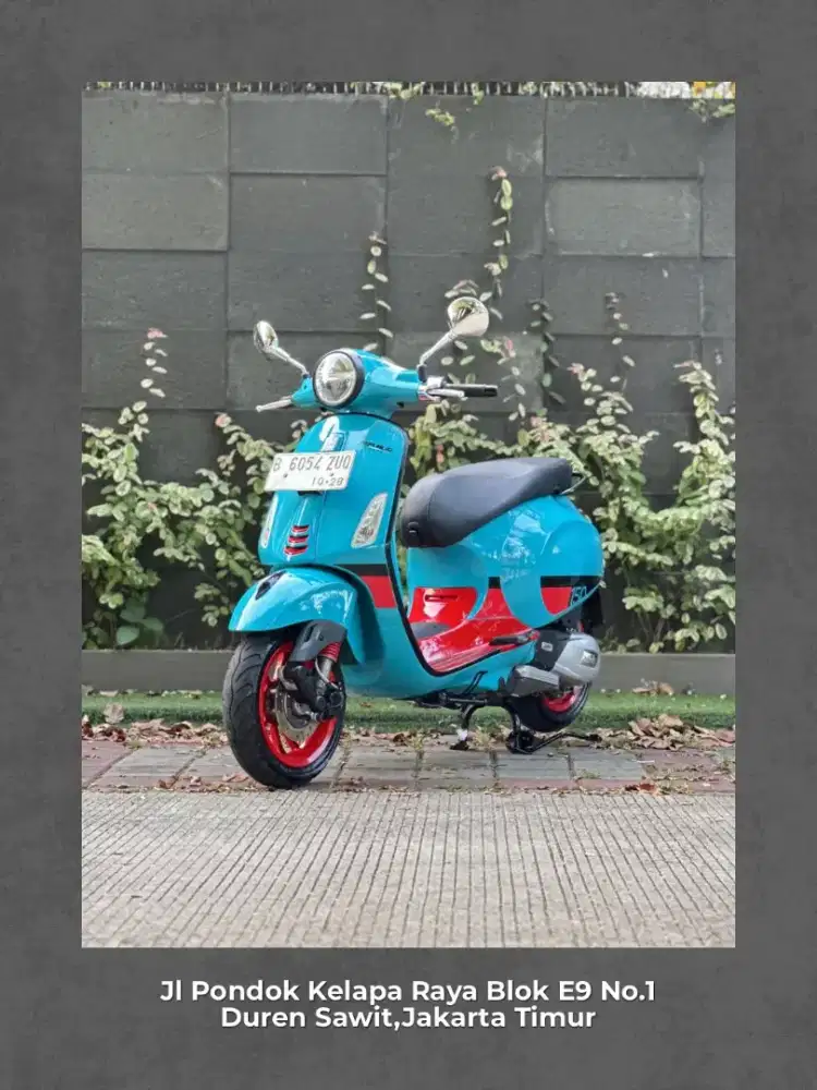 VESPA PRIMAVERA COLOR VIBE 150 IGET ABS LED TAHUN 2023 RARE!