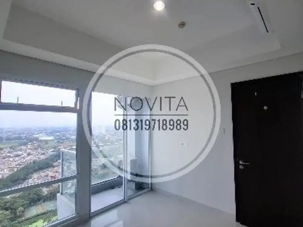 Disewakan Apartemen Puri Mansion Jakarta Barat - 2BR + 1 Study Room Semi Furnished Best View