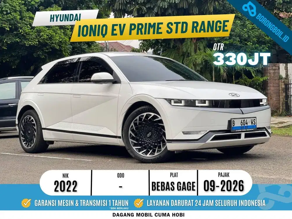 Mobil EV!! Hyundai Ioniq 5 Prime Standart Range 2022 Putih