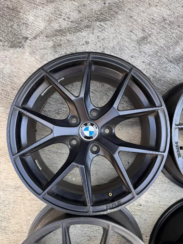 Velg HRE R17 BMW 5x120 Matte Black Original HRE Style