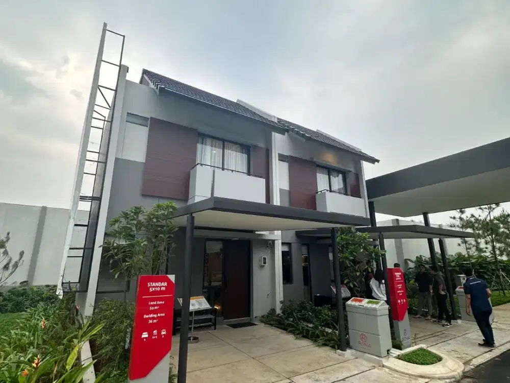 HARGA TERMURAH! RUMAH 2 LANTAI 800 JT-AN DEKAT TOL!