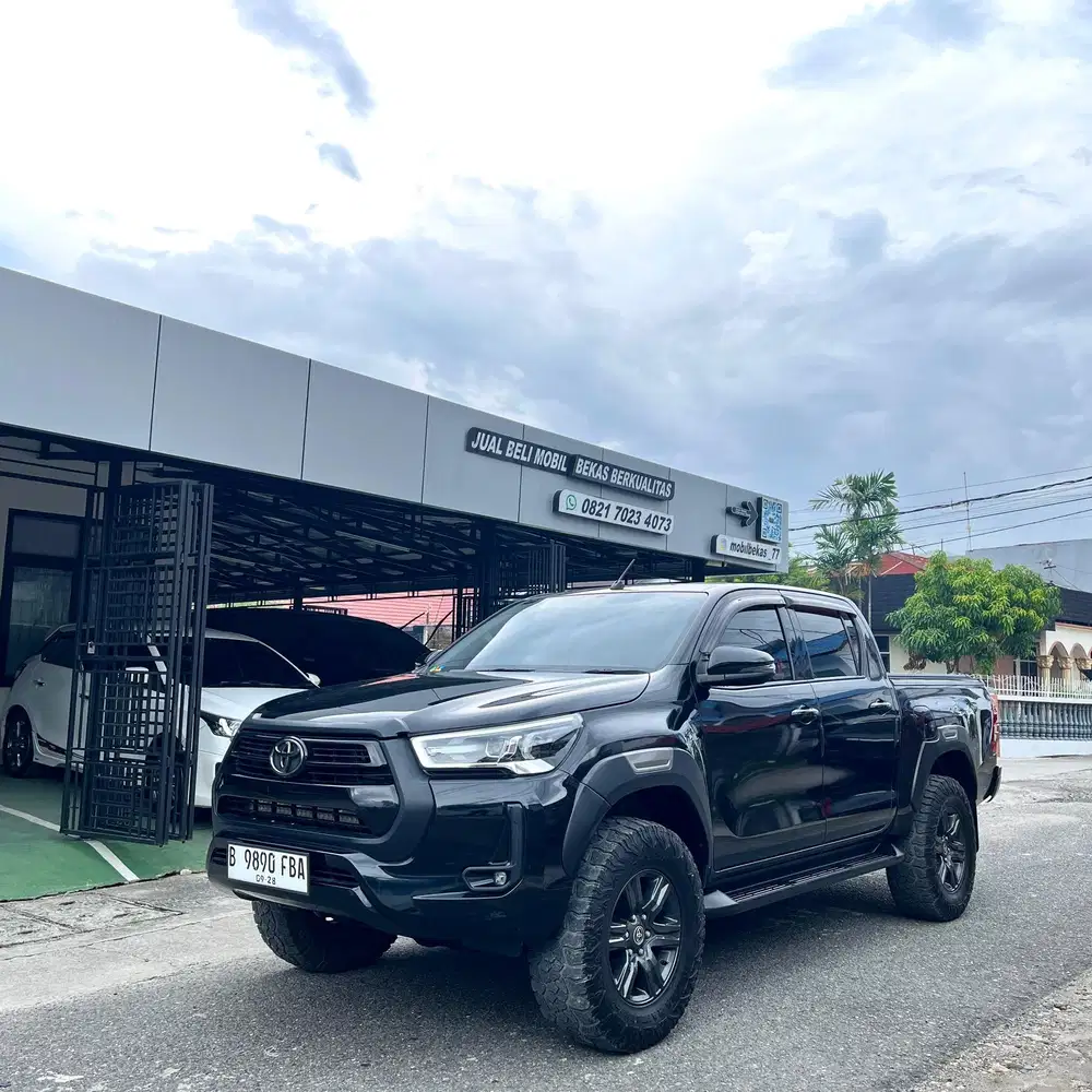 Hilux v at diesel 2023 super istimewah