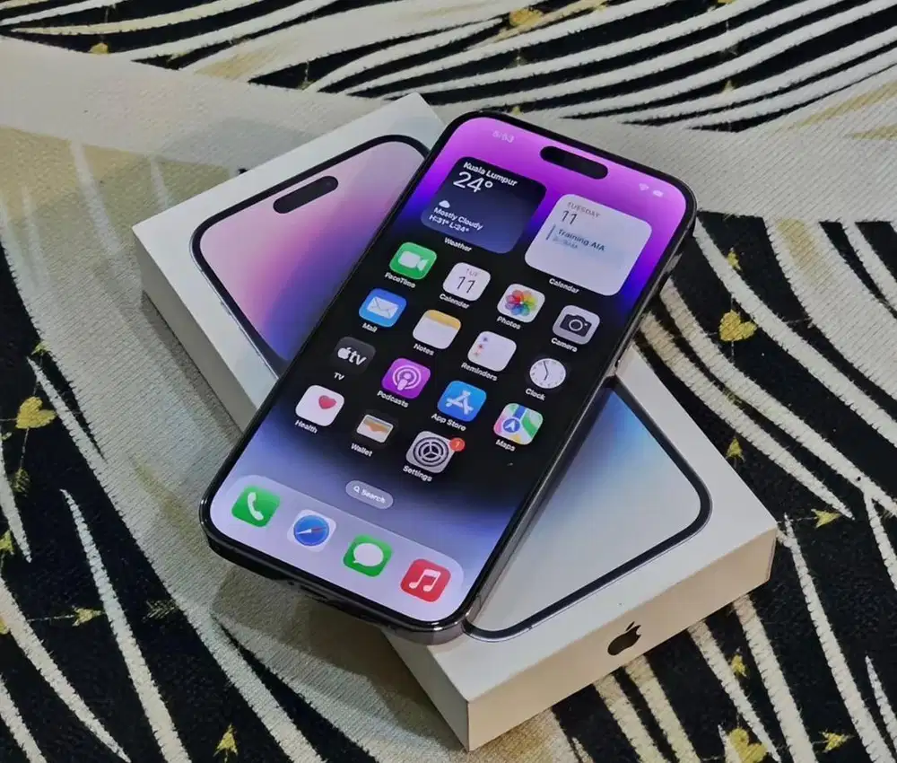 Iphone 14 promax 128gb resmi becukai ZP/A