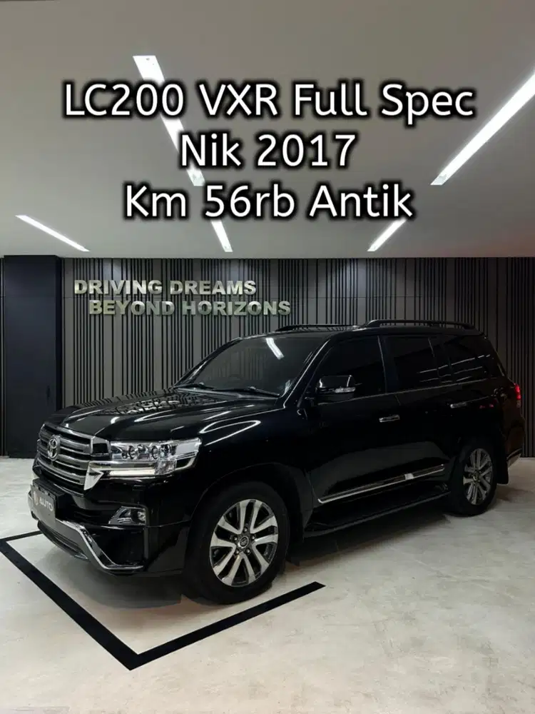 Toyota Land Cruiser VXR 2018 Hitam LC LC200 Km56rb Nik 2017