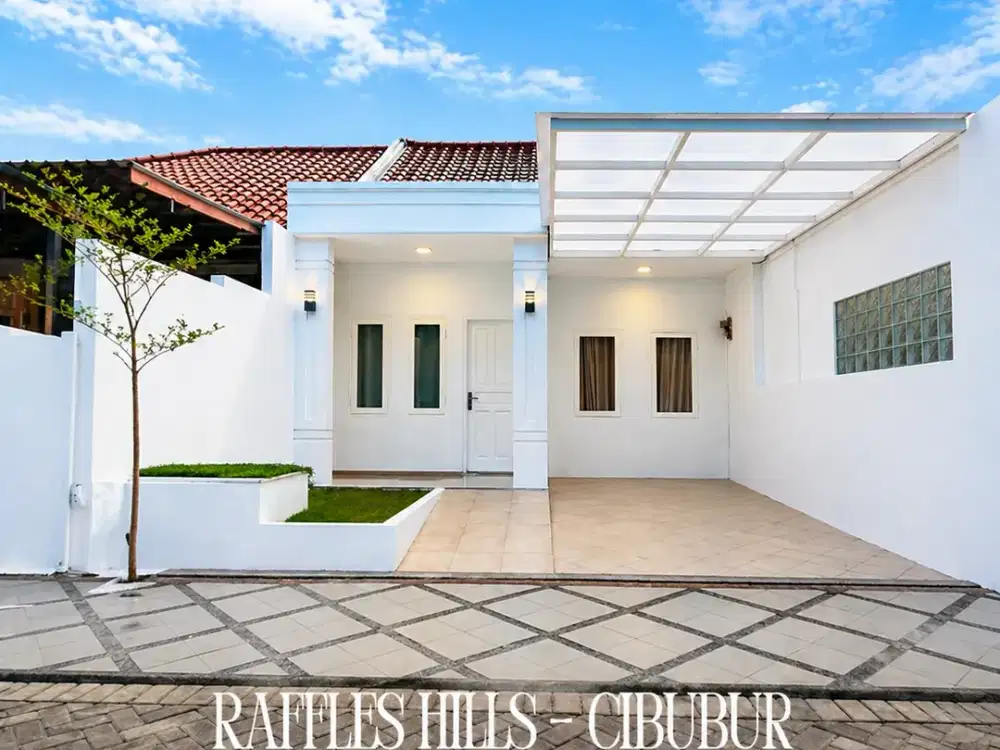 dijual rumah di rafles hils Cibubur