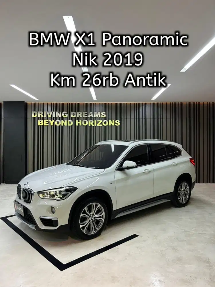 BMW X1 SDrive1.8i xLine AT Panoramic 2019 Putih Km26rb