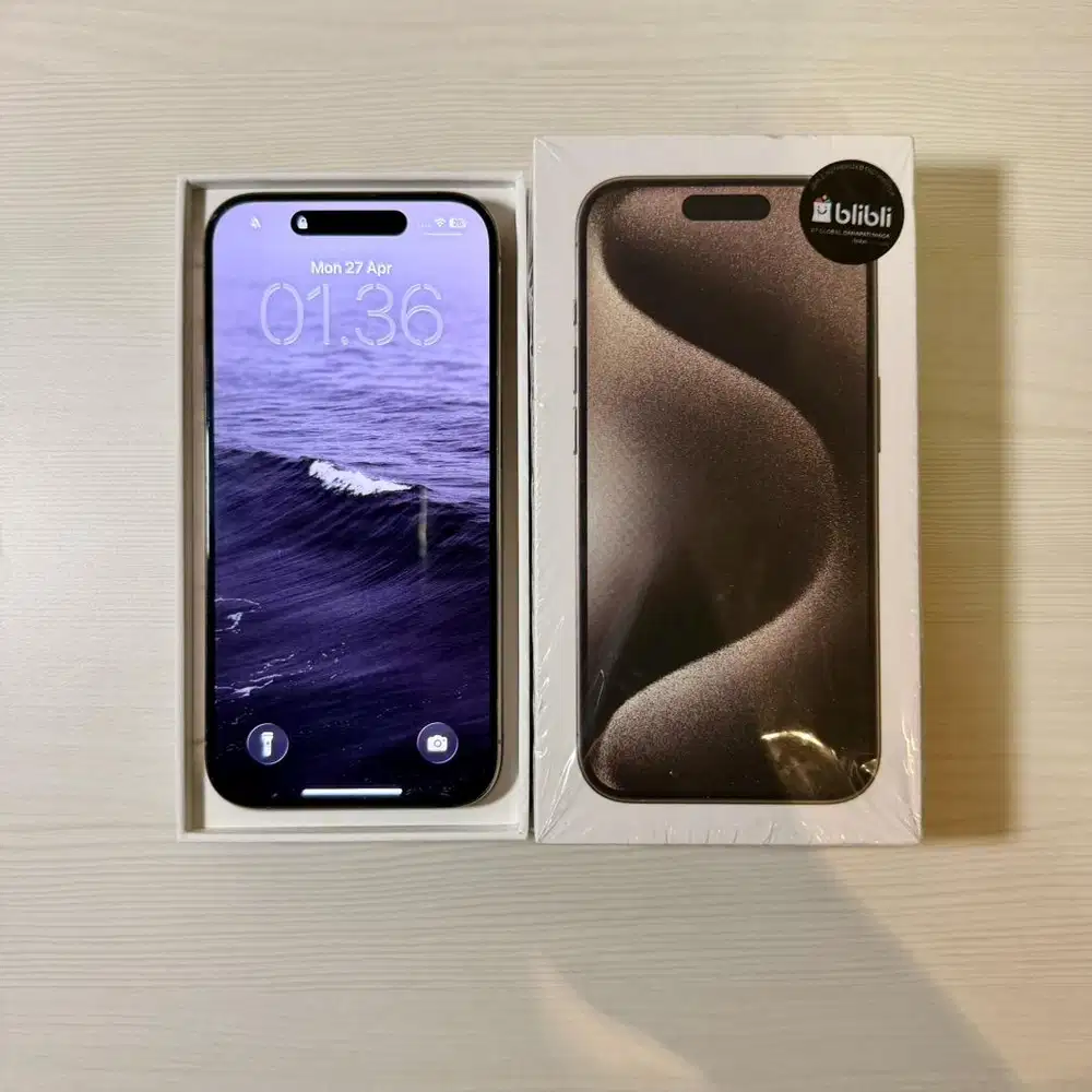 IPHONE 15 PRO 128 GB NATURAL TITTANIUM