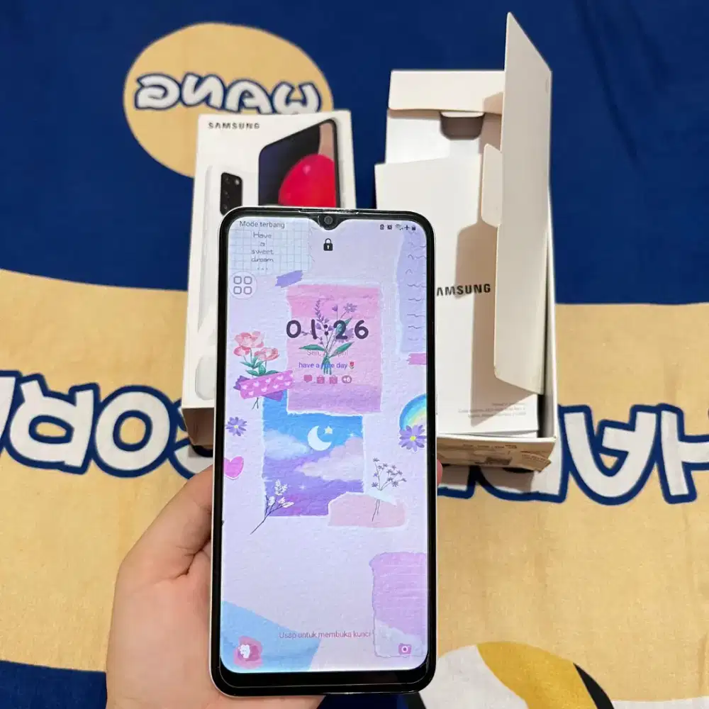 Samsung a02s ram 4/64 fullset