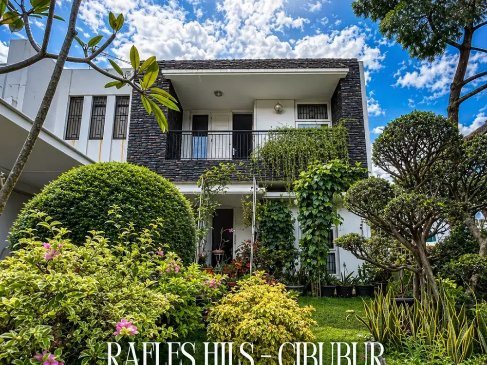 dijual rumah di rafles hilss